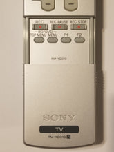 RM-YD010 SONY OE TV BD DVD DVR VCR Remote Control