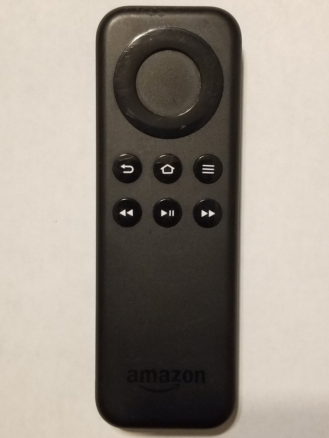 Amazon Fire TV Stick Remote Control streaming box CV98LM frontal view