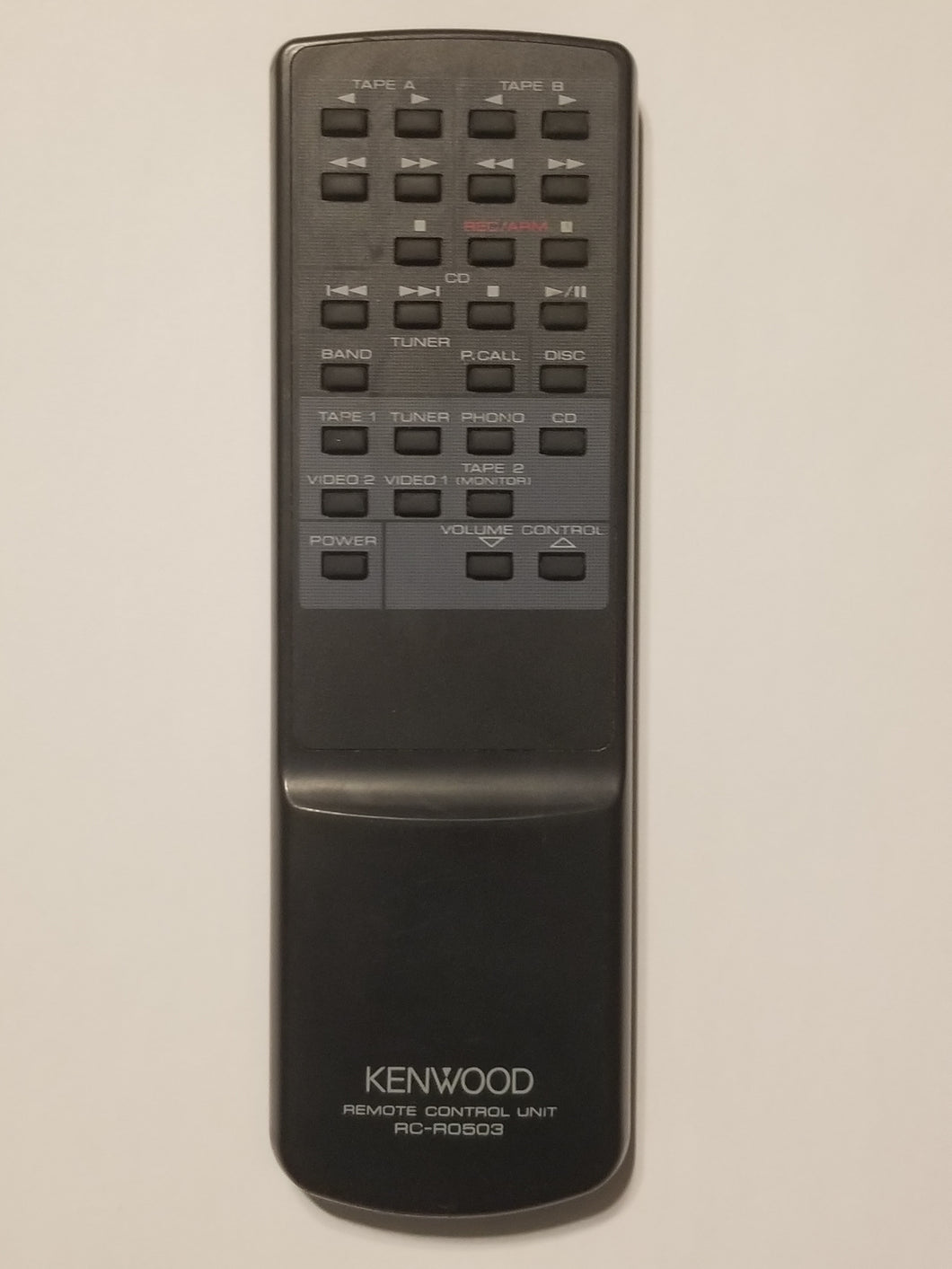 RC-R0503 Kenwood Stereo Receiver System Radio CD Tape Remote Control Unit