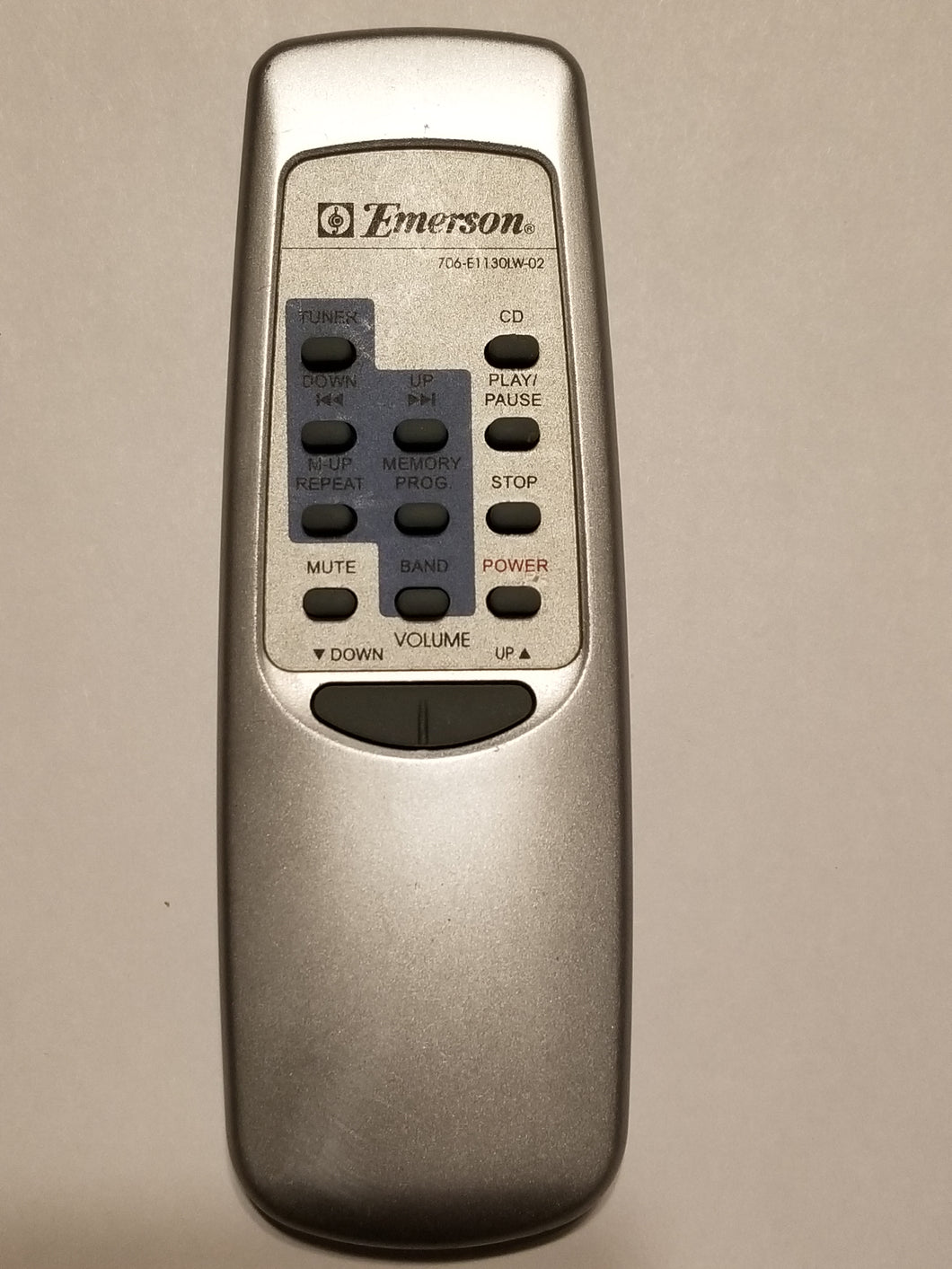 706-E1130LW-02 Emerson Receiver Stereo Radio Tuner CD Player Remote Control
