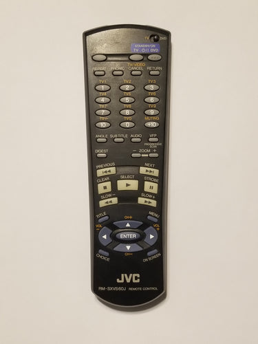 RM-SXVS60J JVC TV DVD Player Remote Control