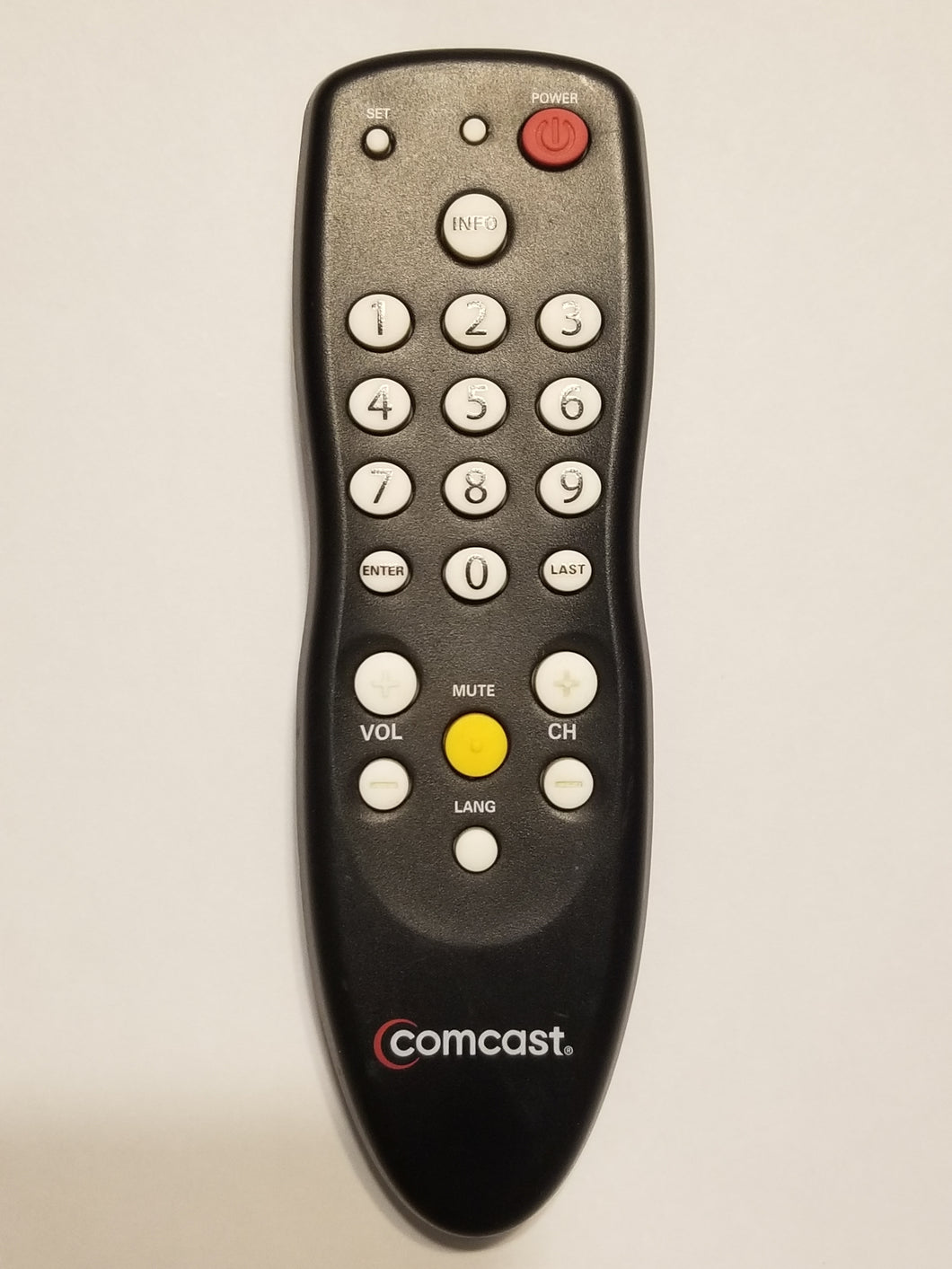 3067BC1-R Comcast Cable Box TV Remote Control front view