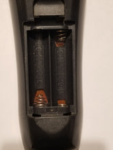 CLU-5724TSI Hitachi Remote Control for TV VCR rear view battery compartment