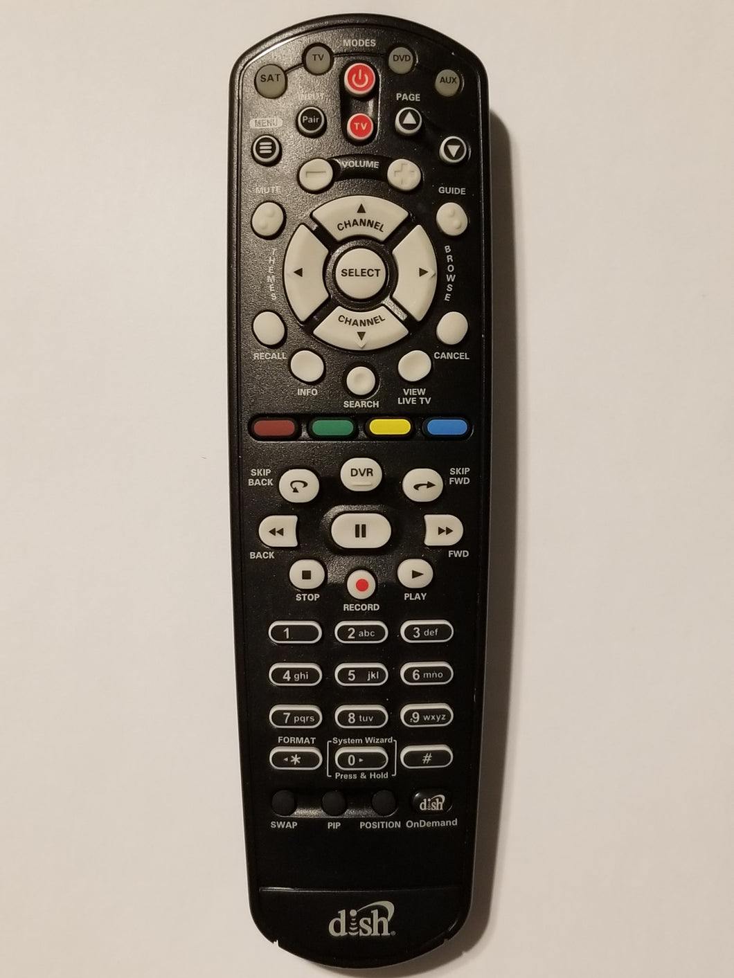 186228 Dish Network Satellite TV Remote Control 40.0 UHF 2G