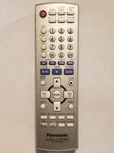 N2QAYB000008 Panasonic Audio System CD Tape Radio Remote Control frontal view