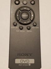 RMT-D153A Remote Control for Sony DVD Player lower front view
