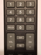 NH305UD Emerson TV Remote Control middle frontal view