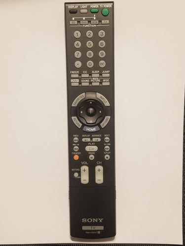RM-YD017 IR SONY TV Remote Control top view