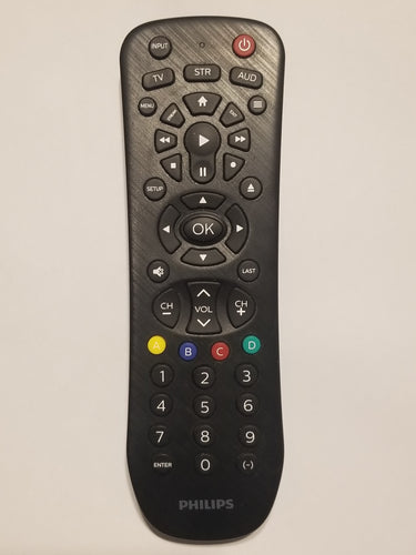 Philips TV 4517-1 SRP9232D/27 6117 CL5 2117 Remote Control frontal view