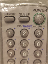 SONY RMT-CS38A Remote Control Radio Casette Player upper rear view