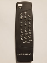 Crosley Audio System CD Tape Radio Tuner Remote Control frontal view