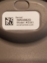 KG3EI Pulse Remote Control EI Instruction Classroom N14939 model number plate view