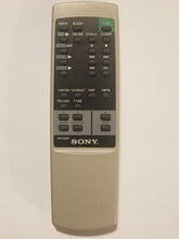 RM-SG9AV Sony CD Player Tape Raiod Stereo Audio Sytem Remote Control frontal view