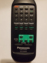 Panasonic RAK-CH939WK Remote Control for Audio System Receiver frontal view