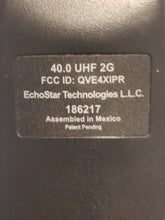 186217 Dish Network Satellite TV Remote Control 40.0 UHF2G model number plate