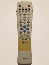 3139 128 76712 HV49 Philips Television TV VCR Remote Control frontal view