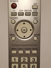 EUR7737Z30 UR77EC3 703-3 Panasonic TV DVD VCR DBS Cable Remote Control upper buttons