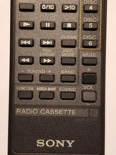 RMT-C777 SONY CD Player Changer Radio Cassette Tuner Remote Control lower buttons