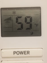 VA-AC02 VAGKRI Portable Air Conditioner Remote Control LCD Screen view