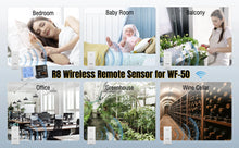 Raddy R8 Wireless Remote Sensor Replacement For WF-50 Weather Station