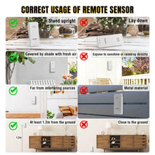 Raddy R8 Wireless Remote Sensor Replacement For WF-50 Weather Station