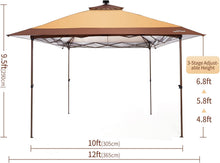 Replacement Metal Frame Pole System for Suntime Gazebo/Canopy/Tent/Awning