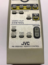 RM-SMXKA6J JVC Receiver Stereo Audio System CD Radio Tape Player Remote Control