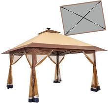 Replacement Metal Frame Pole System for Suntime Gazebo/Canopy/Tent/Awning