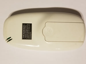 Rear view of RG09K/BGEFU remote control for air conditioner 