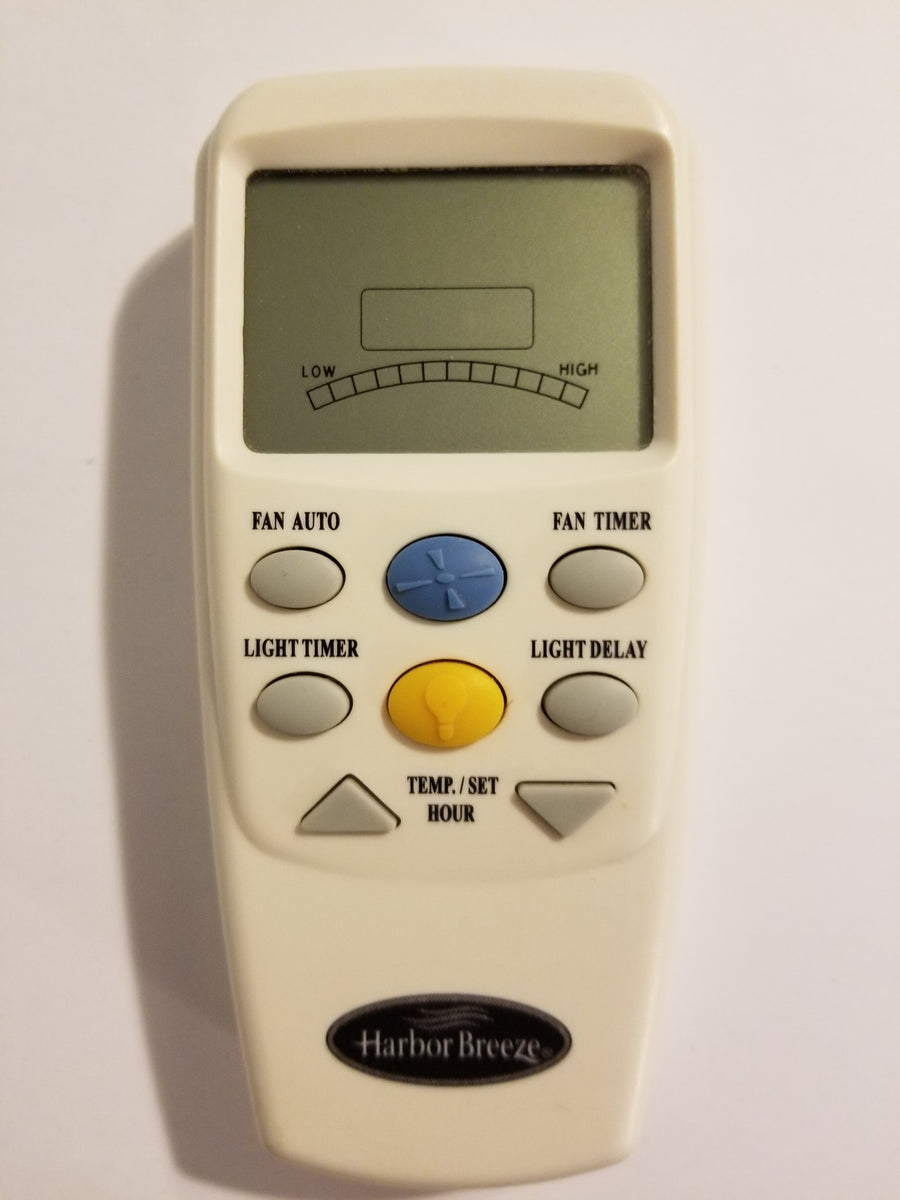 White Harbor Breeze ceiling fan and air conditioner remote control FCC ...