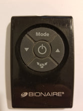 Bionaire Fan Remote Control, black, front view