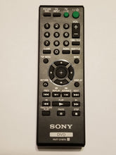 Black Sony RMT-D185A remote control front view