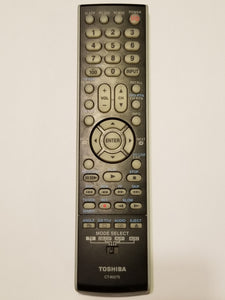 Toshiba CT-90275 TV DVD VCR Cable Satellite Remote Control