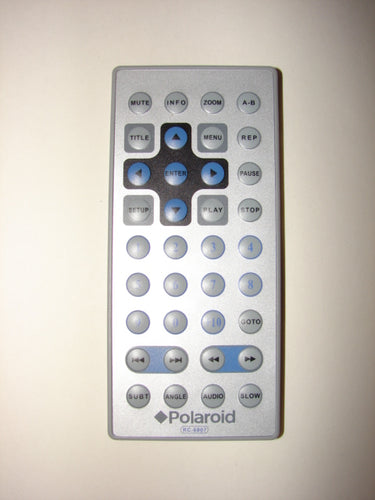 Polaroid DVD Player Remote Control RC-6007 front image
