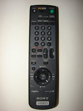 from the front Sony VCR plus + Remote Control RMT-V231B