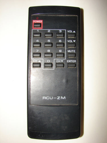 frontal view of CATV Remote Control RCU-ZM