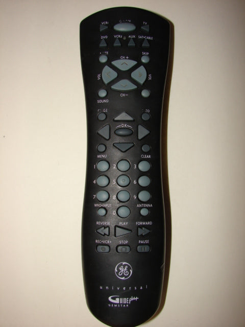 front of GE Universal Guide plus + Gemstar Remote Control CRK761G1