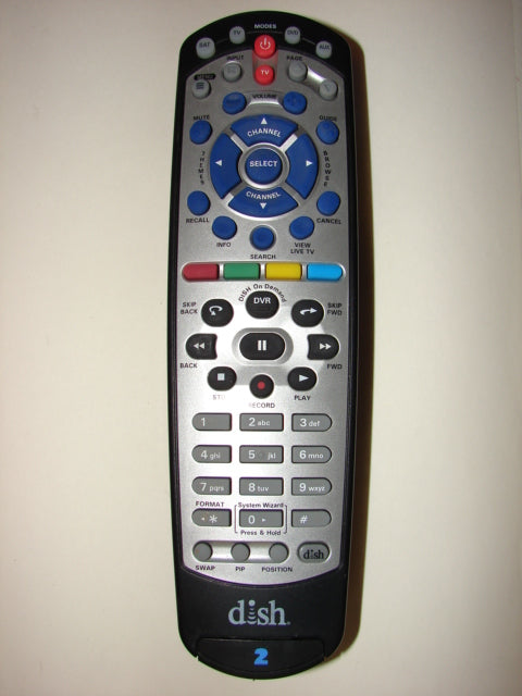front image of Dish Network Satellite TV Remote Control 186371