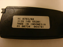 photo of model number sticker under battery lid of RC 0783/04 Philips Magnavox Stereo System Radio Receiver Audio Remote Control