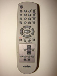 Sanyo TV VCR Remote Control frontal photo