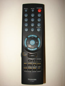 CT-9952 Toshiba TV VCR Cable Remote Control front part