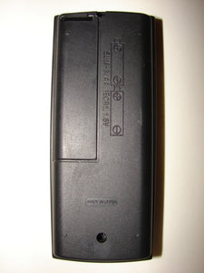 NA361 VCR TV Remote Control back image