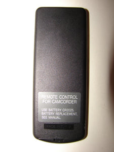 Sharp Camcorder Remote Control G0015TA rear side image
