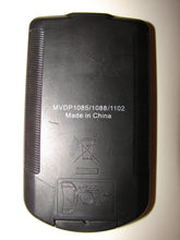 reverse image of Memorex DVD player Remote Control MVDP1085/1088/1102