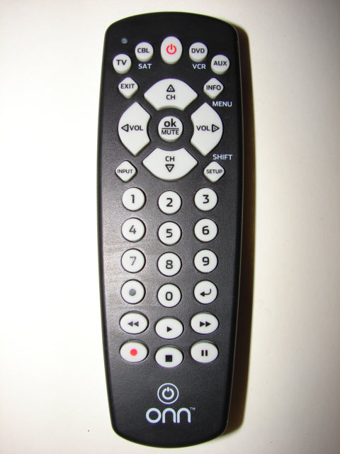 photo of front of ONN Remote Control ONB13AV004
