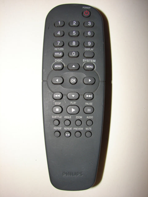 photo of Philips DVD Player Remote Control RC2K14 314101790200