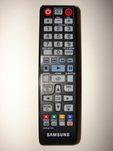 Samsung DVD Player Remote Control AK59-00172A from the top