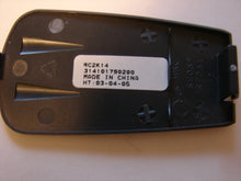 model number sticker found under the battery door of Philips DVD Player Remote Control RC2K14 314101790200