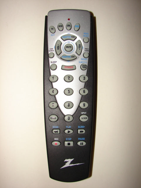 Zenith Remote Control Codes