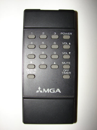 Font of MGA TV Remote control 939P196A1